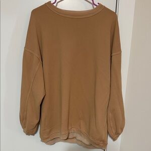 Aerie Tan Sweatshirt